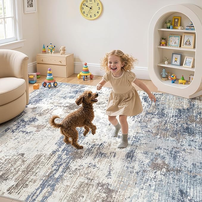 UERMEI 5x7 Area Rug Living Room Rugs - Image 3