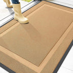OLANLY Front Door Mat Indoor Outdoor Entrance, Waterproof All-Season, by OLANLY