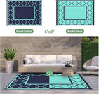 GENIMO 6' x 9' Outdoor Rug Waterproof - Image 6