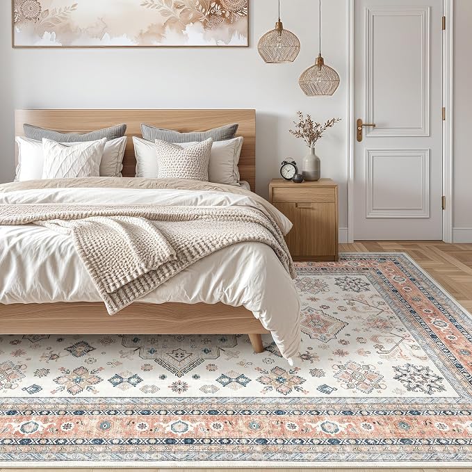 Vintage Living Room Area Rug 8x10 - Image 6