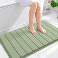 OLANLY Memory Foam Bath Mat 40x24, Super Soft Absorbent Bathroom Rugs, Quick Dry by OLANLY