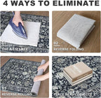 KILOCOCO Hallway Runner 2x12 Rug Runner Printed Vintage Floral Washable - Image 9