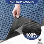 mibao Mibao Front Door Mat, Heavy Duty Durable Welcome Mat - Image 5