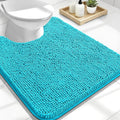 OLANLY Toilet Rugs U-Shaped 24x20, Extra Soft Absorbent Chenille Contour by OLANLY