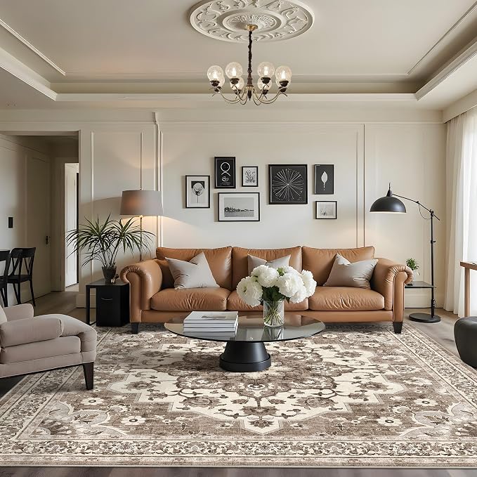 TOPRUUG Washable Oriental Area Rug by TOPRUUG