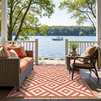 GENIMO Outdoor Rug for Patio, Waterproof Halloween RV Camping Mat Lightweight - Image 4