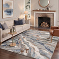BEIMO Area Rugs 5x7 for Living Room Bedroom, Modern Abstract Machine Washable by BEIMO