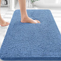 OLANLY Bathroom Rugs 30x20, Extra Soft Absorbent Chenille Bath Rugs, Rubber by OLANLY