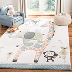 SAFAVIEH Carousel Kids Collection Accent Rug by Unknown