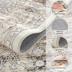Washable 5x7 Area Rug for Living Room - Image 3