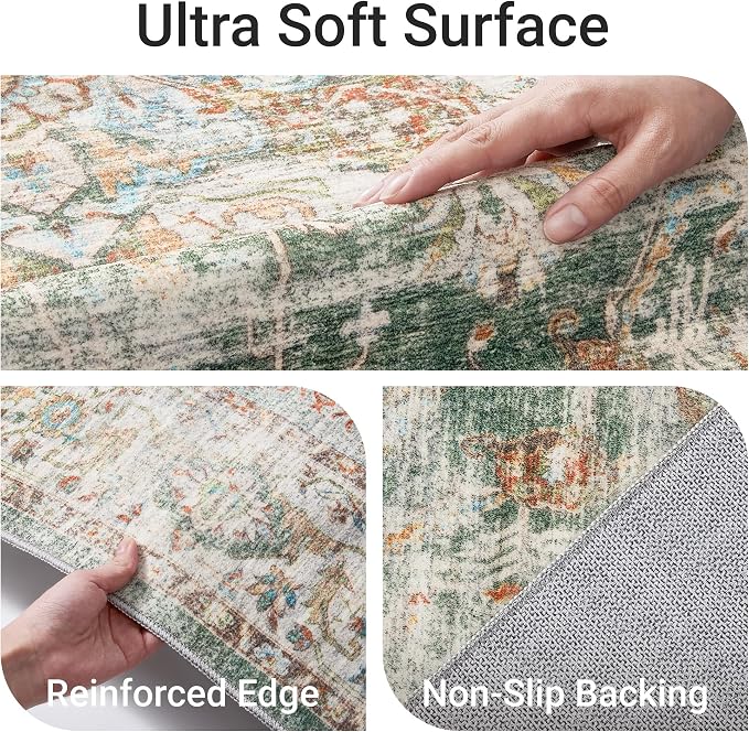 befbee 6x9 Area Rugs for Living Room - Image 3