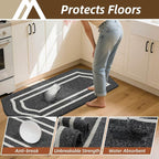 COSY HOMEER Kitchen Rugs and Mats 24"x59" Non Slip Kitchen Mats - Image 3