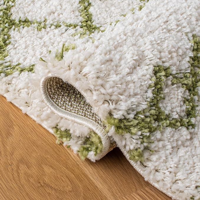 SAFAVIEH Arizona Shag Collection Runner Rug - Image 5