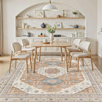 8x10 Washable Area Rug, Large Rugs - Image 8