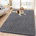 Smiry Dog Door Mat for Muddy Paws 70x32, Absorbent Dirt Trapper, Non-Slip by Smiry