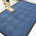 OLANLY Front Door Mat Outside Entrance 47x32, Heavy Duty Sturdy Natural Rubber by OLANLY