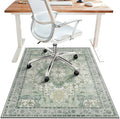 48"x60" Office Chair Mat for Hardwood Tile Floor, Under Desk Carpet Protector by BESBLEE