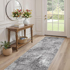 DMOYEST Washable Runner Rug for Hallway: 2x6 Neutral Modern Abstract Low Pile - Image 4