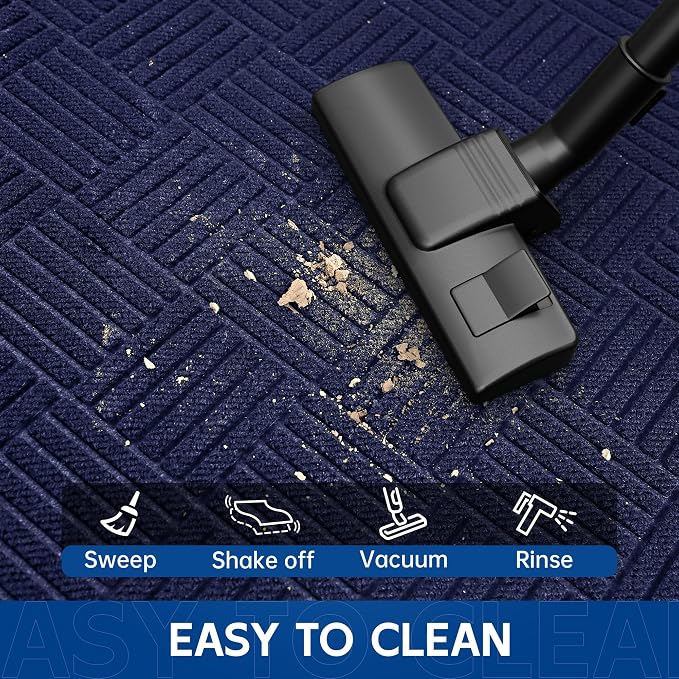 Durable Indoor Outdoor Door Mat, Non-Slip Backing, Stain and Fade Resistant - Image 4