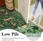 DUKINO 5x7 Rug, Washable Animal Living Room Rug - Image 7