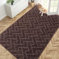 PURRUGS Easy Care Area Rug 4.5ft x 7ft, Non-Slip Machine Washable Entry Rug by PURRUGS