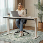 48"x60" Office Chair Mat for Hardwood Tile Floor, Under Desk Carpet Protector - Image 2