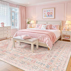 zesthome 8x12 Area Rugs for Girls Bedroom, Low Pile Machine Washable Rugs - Image 9