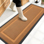 OLANLY Front Door Mat Indoor Outdoor Entrance, Waterproof All-Season, by OLANLY