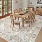 befbee 9x12 Area Rug, Ultra-Thin Washable Rugs - Image 7