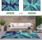 GENIMO Outdoor Rug 5' x 8' Waterproof - Image 2