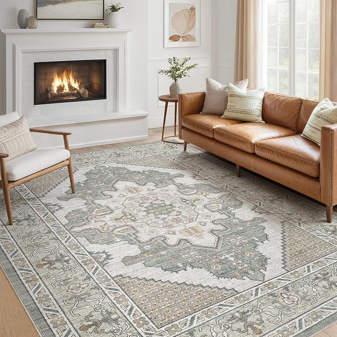Tortania Area Rug Living Room Rugs - Image 8