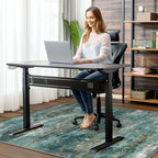 48"x72" Office Chair Mat for Hardwood Tile Floor, Under Desk Carpet Protector - Image 2