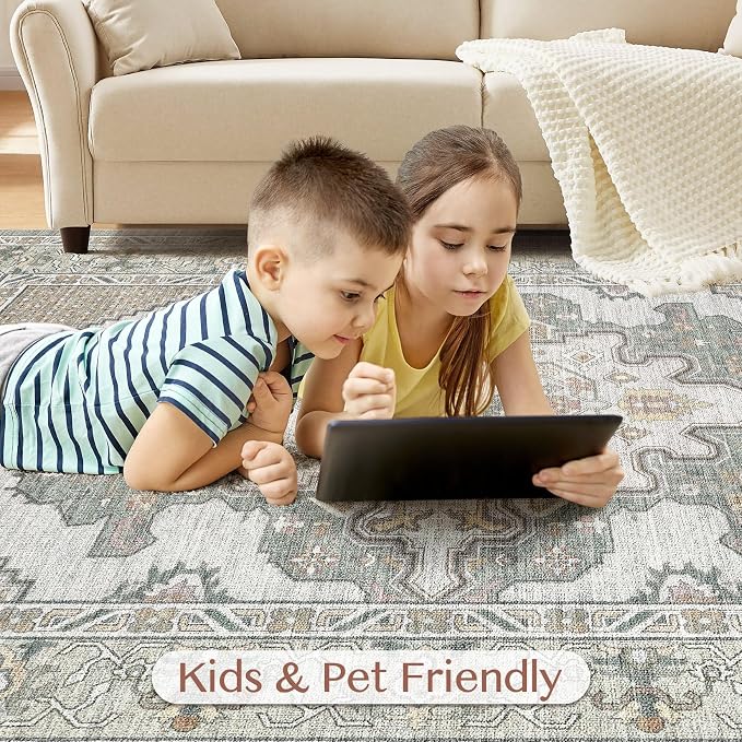 Tortania Area Rug Living Room Rugs - Image 7