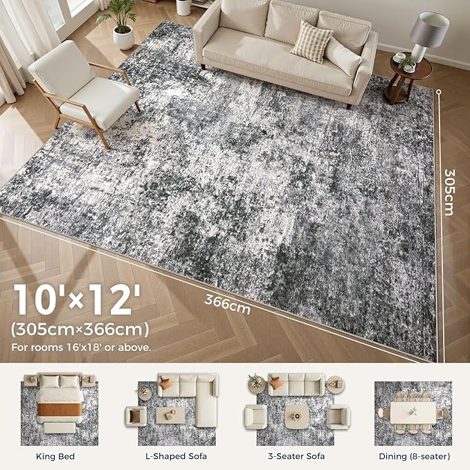 DMOYEST Area Rug Living Room Rugs - Image 2