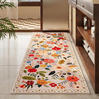 Rugcomf Runner Rug for Hallways Kitchen Rug Non Slip 2'6''x8' Washable Rugs - Image 7