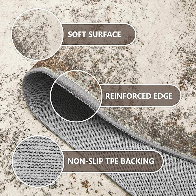 5x8 Washable Area Rugs - Image 5