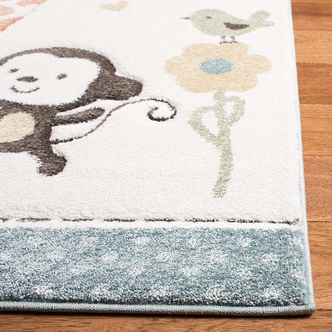 SAFAVIEH Carousel Kids Collection Accent Rug - Image 4