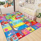 HOMORE Kids Rug, 7x10 ABC Rugs for Playroom Educational Rug for Childerns - Image 8