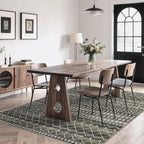 Miukiki 5x7 Area Rug for Living Room Moroccan Washable Rugs Non Slip Indoor - Image 7