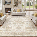 Washable Area Rugs 8x10, Soft Large 8x10 Rugs by Elliune