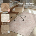 36"x60" Office Chair Mat for Hardwood Tile Floor, Under Desk Carpet Protector - Image 3
