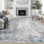 10x14 Area Rugs for Living Room Rug Washable: Abstract Large Rug Indoor Modern - Image 9