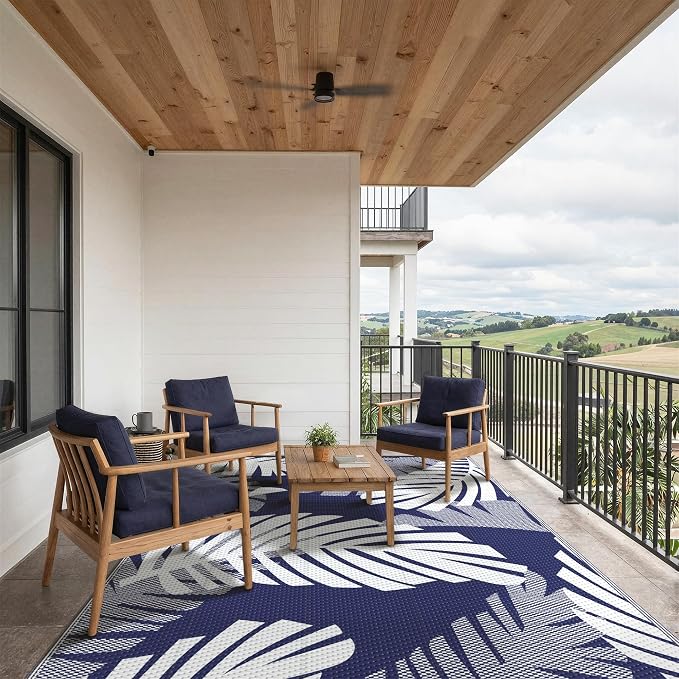 GENIMO Waterproof Outdoor Rug 8' x 10' - Image 6