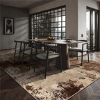 5x7 Area Rugs - Modern Abstract Washable Rug, Ultra Soft Non Slip Low Pile - Image 4