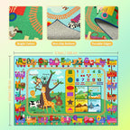 Maxsoft Kids Rug for Playroom, Educational 3x5 Play Mat for Classroom, Washable - Image 9
