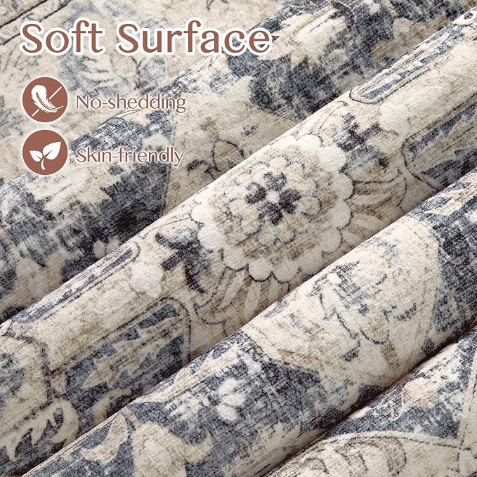 Tortania Area Rug 2x6 Runner Rugs - Image 7