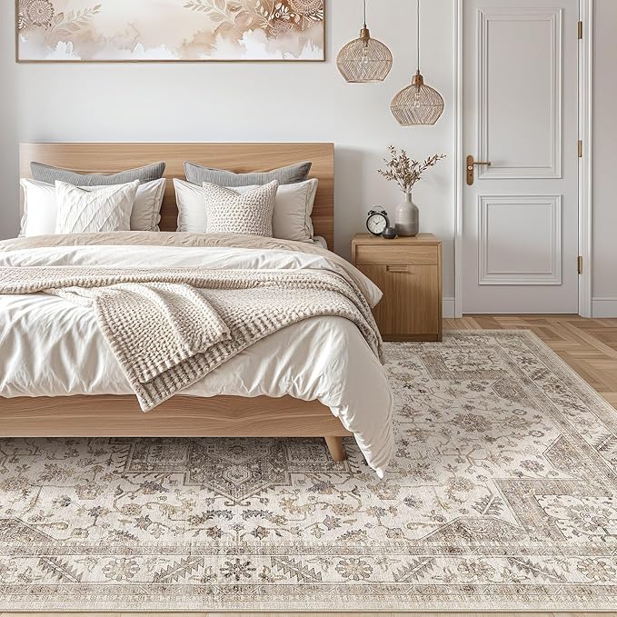 Vintage Living Room Area Rug 10x14 - Image 7