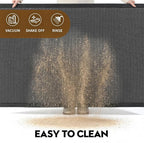 Front Door Mat, Heavy Duty Non-Slip Rubber Dirt Trapper, Quick-Dry Low-Profile - Image 4