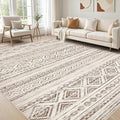 cotiled 5x8 Area Rugs Living Room Rug: Washable Boho Rugs by COTILED
