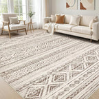 cotiled 5x8 Area Rugs Living Room Rug: Washable Boho Rugs by COTILED